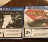 God of War + The Last guardian PS4