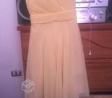 Vestido formal color amarillo Sin uso