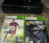 Xbox 360 + 2 juegos