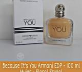 100 ml Because Its You Armani Dama EDP Perfume