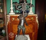 Candelabro De Bronce De 64cms De Alto X 30 De Anch