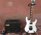 Guitarra Ibanez RG350DX + Amplificador Vox VT20X