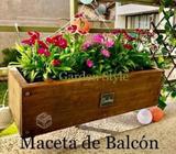 Jardinera para balcón