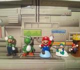 Lote figuras promocionales mario bros diversas