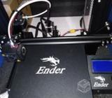 Impresora 3D Creality Ender 3 (50 hrs/uso aprox.)